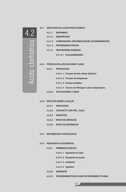 Ficha Técnica Ácido Clorhídrico