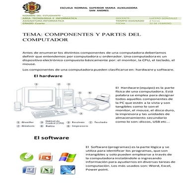 Guia 2 informatica | DOCX