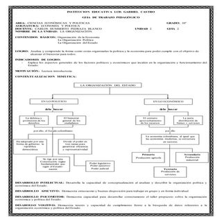 Guia 2 la organización economía y p...