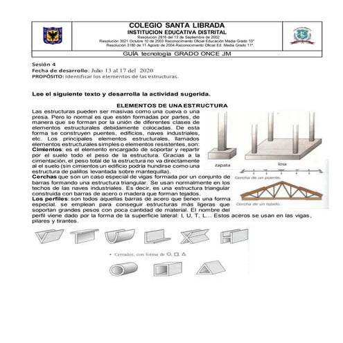 Guia3 clases de estructuras | DOCX