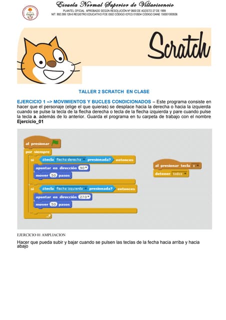 Guia 2 Scratch septimo_2018 | DOC