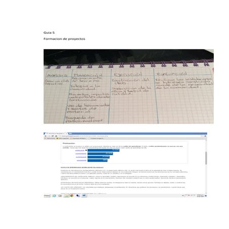 Formación de Proyectos