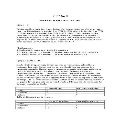 Ejercicios con lindo | DOC
