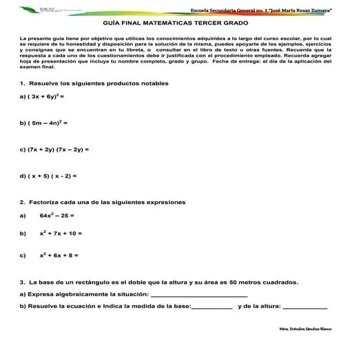 Guia5tobimestre tercergrado