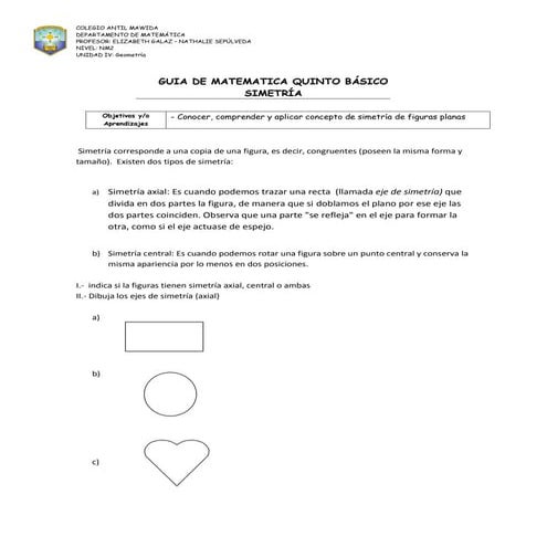Guia6 simetria matematica_5basico