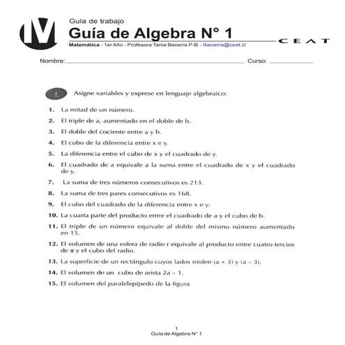 Guia algebra 01