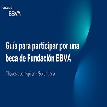 Guía para registro de becas | PDF
