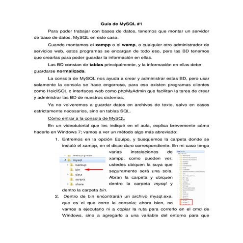 Guia basica de MySQL parte 1