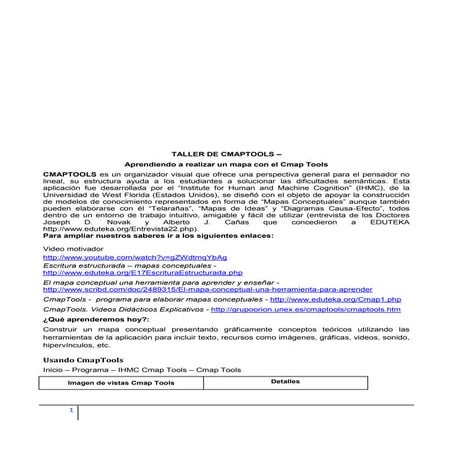 Guia cmap tools | PDF