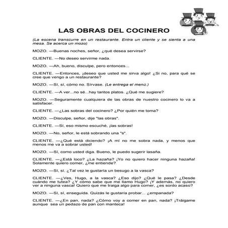 Guia comprensión textos dramáticos