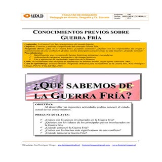 Guia conoc previos guerra fria