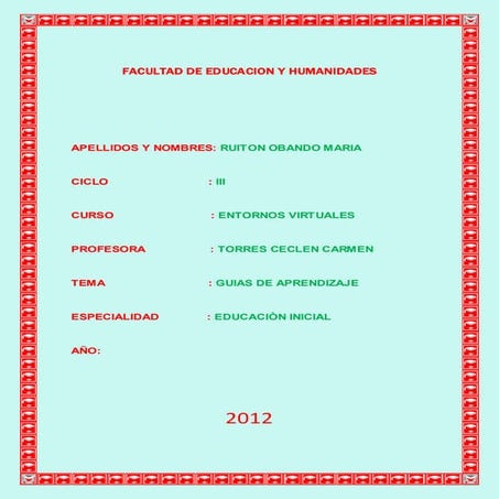 Guia de aprendizaje