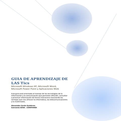 Guia de aprendizaje 2 tics | PDF