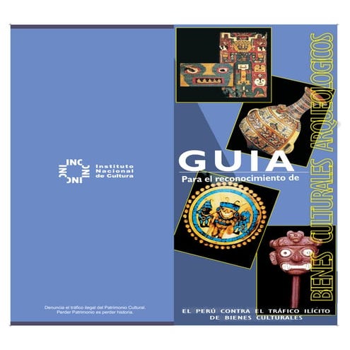 Guia de bienes arqueologicos