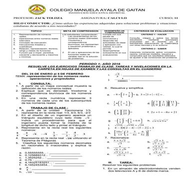 Guia de calculo periodo 1