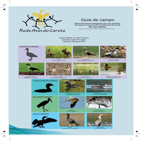 Guia de Campo - Projeto Rede Asas do Carste