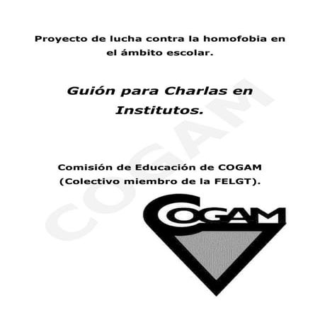 Guia de charlas en institutos