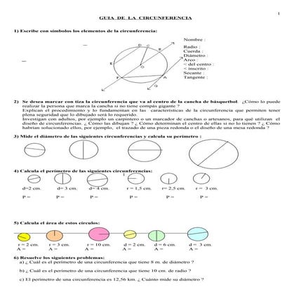 Guia De Circunferencias