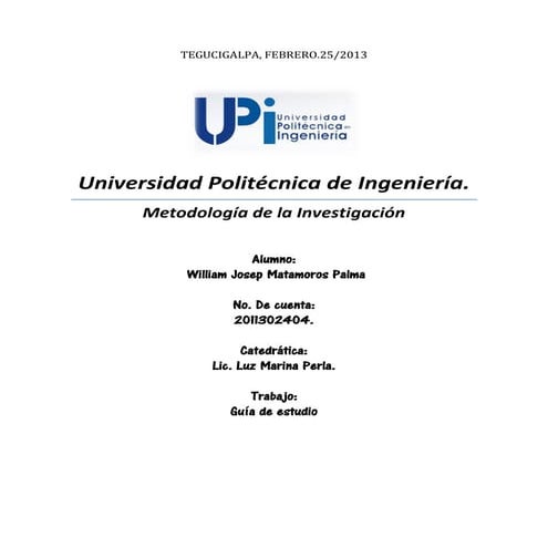 Guia de estudio Metolodologia de investigacion
