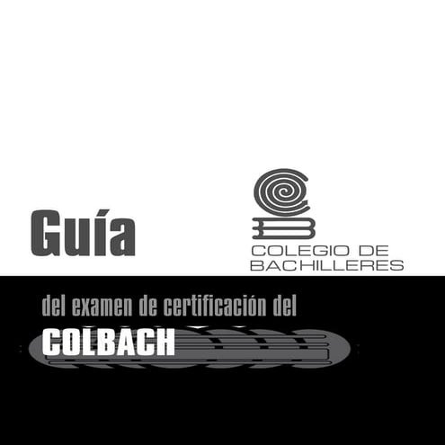 Guia de estudios colbach 2014 v2 | PDF