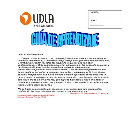 Guia de historia info