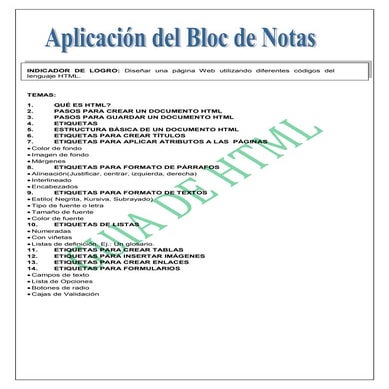 Guia de html 3 y 4  periodo