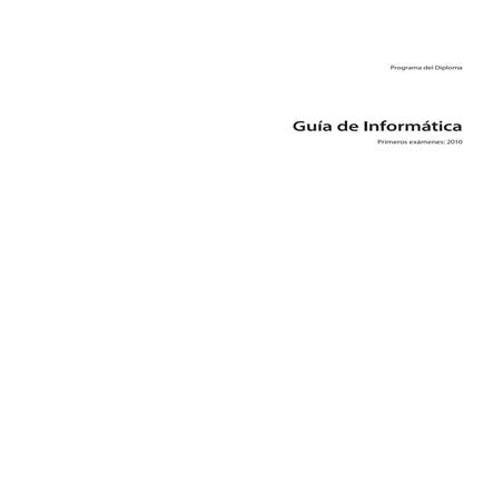 Guia de informatica | PDF