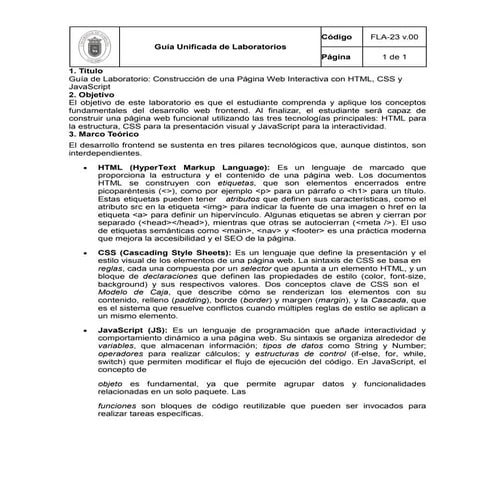 GUIA DE LABORATORIO 3 INTRODUCCION MULTIMEDIA FRONTEND