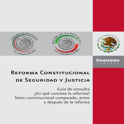 Guia de la reforma constitucional penal 2008 | PDF