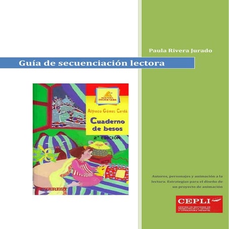 Guia de lectura "Cuaderno de besos"