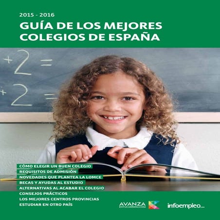 Guia de los mejores colegios de España 2015