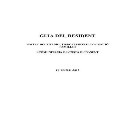 Guia del resident  caratula