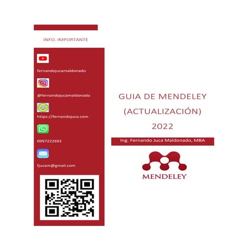 Mendeley paso a paso: empezar con Mendeley Desktop | PDF