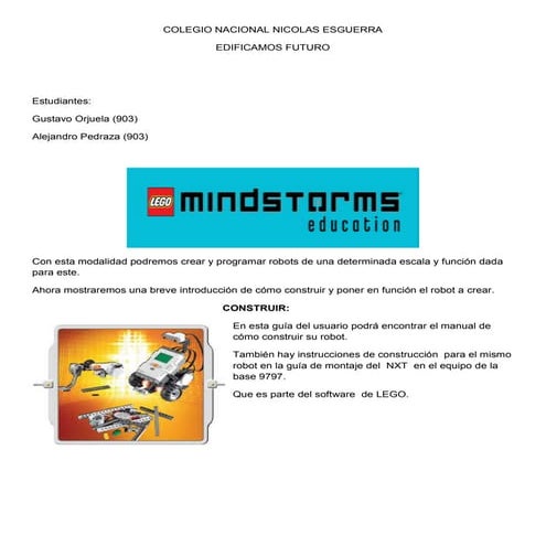 Guia de nxt 2.1 prgramacion