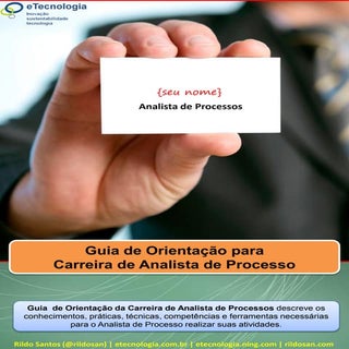 Guiade orientao para carreira de an...