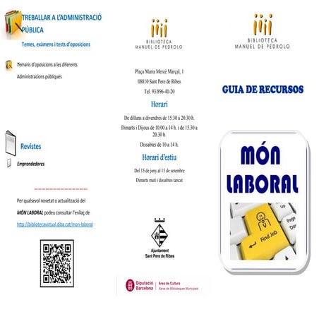 Guia de recursos món laboral