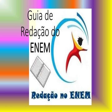 Guia de redação do enem