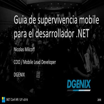Guia de supervivencia mobile para el desarrollador .NET