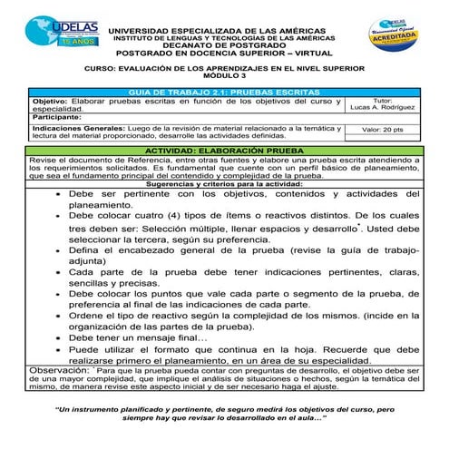 Guia de trabajo 2.1 prueba objetiva