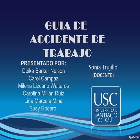 Accidente de Trabajo