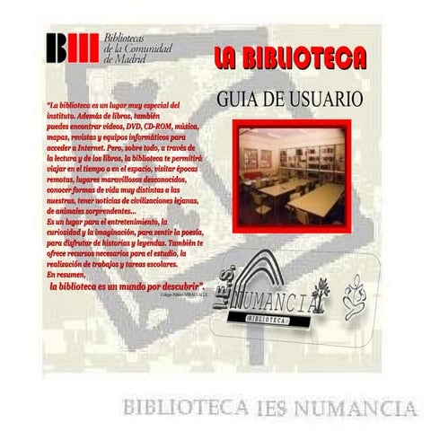 Guia de usuario. biblioteca ies. numancia