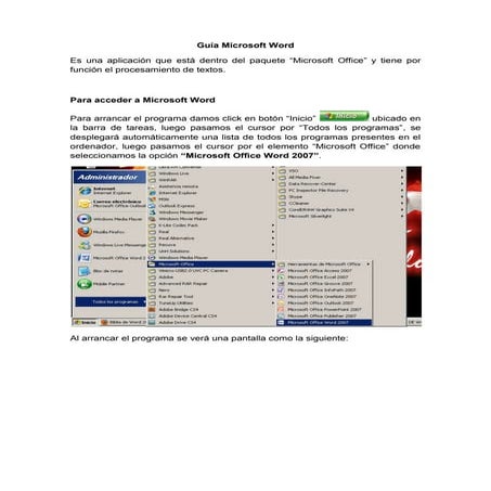 Guia de Microsoft Word 2007