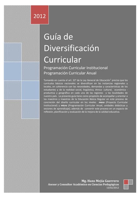 Guia diversificacion