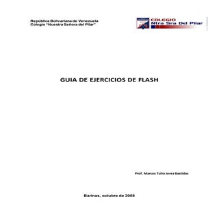 Guia ejercicios flash