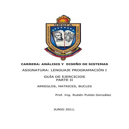 Guia ejercicios part ii