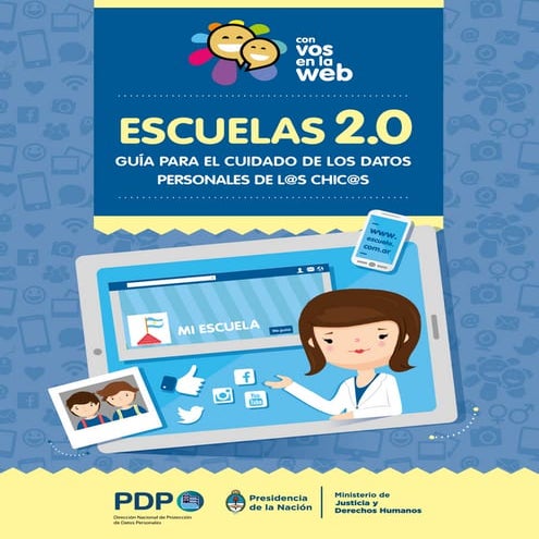 Escuelas 2.0 - Guía para el cuidado de los datos personales