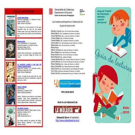 Guia lectures estiu 2019