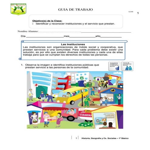 Guia estudiante historia 1 basico 