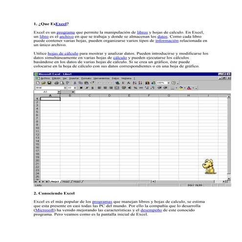 Examen de computacion Guia excel