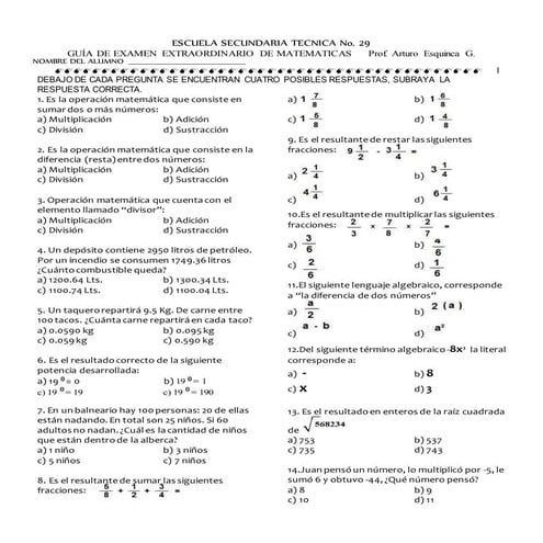 Guia extraordinario 2° f